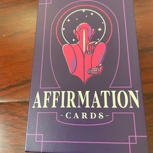 EUC PURPLE CANYON Daily Affirmation Cards